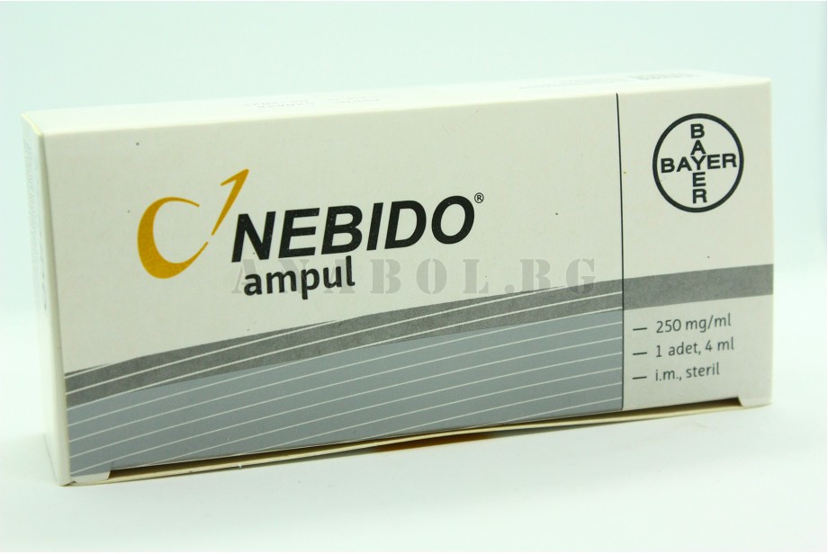 Nebido инжекционен разтвор 250 мг х4 мл Bayer