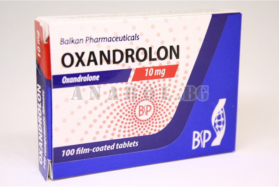 Oxandrolone (Balkan Pharmaceuticals) Anavar - 120 таблетки 10мг.