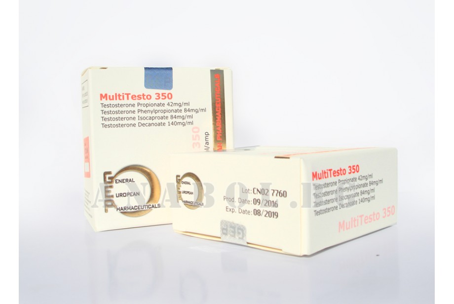 MultiTesto (GEP) Тестостерон комплекс - флакон 10мл. 350мг/мл