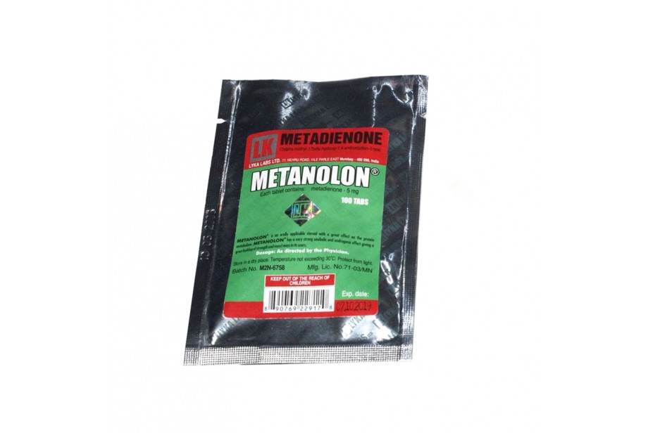 Metanolon (Lyka Labs) Метан - 100 таблетки по 5мг.