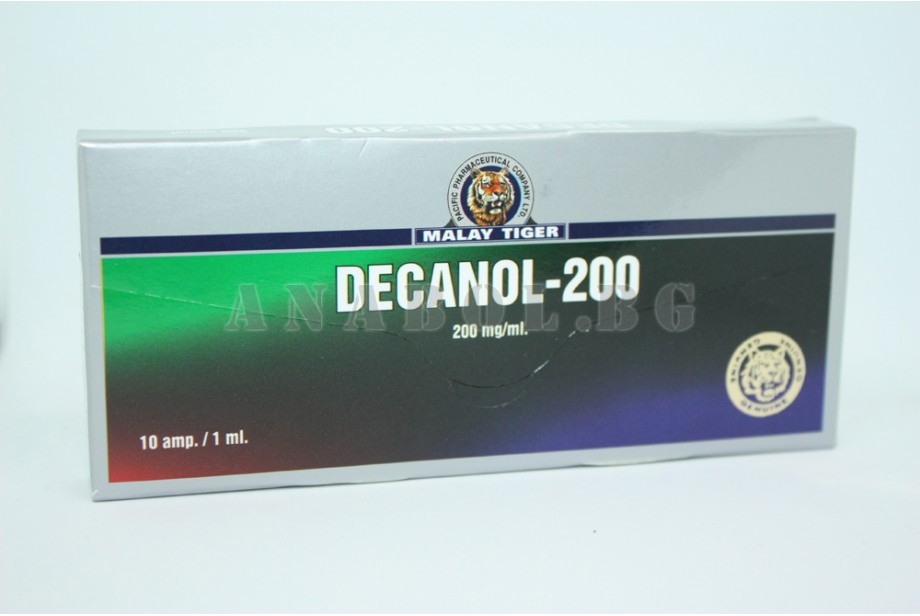 Decanol (Malay Tiger) - Нандролон 10ампули 200мг/мл