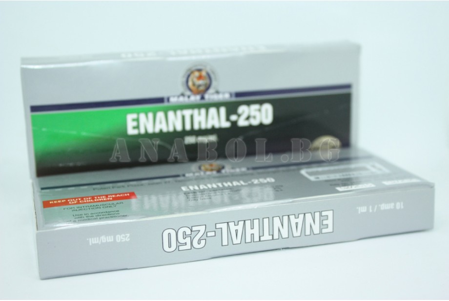 Enanthal (Malay Tiger) - Тестостерон Енантат - 10ампули по 250мг/мл