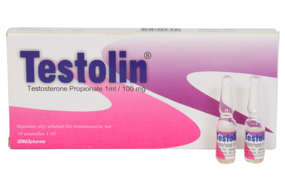 Testolin (Nas Pharma) Тестостерон Пропионат - 10ампули.