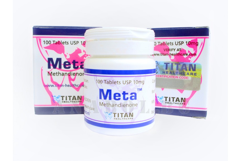 Meta (Titan Healthcare) Methandienone - 100таб. 10мг.
