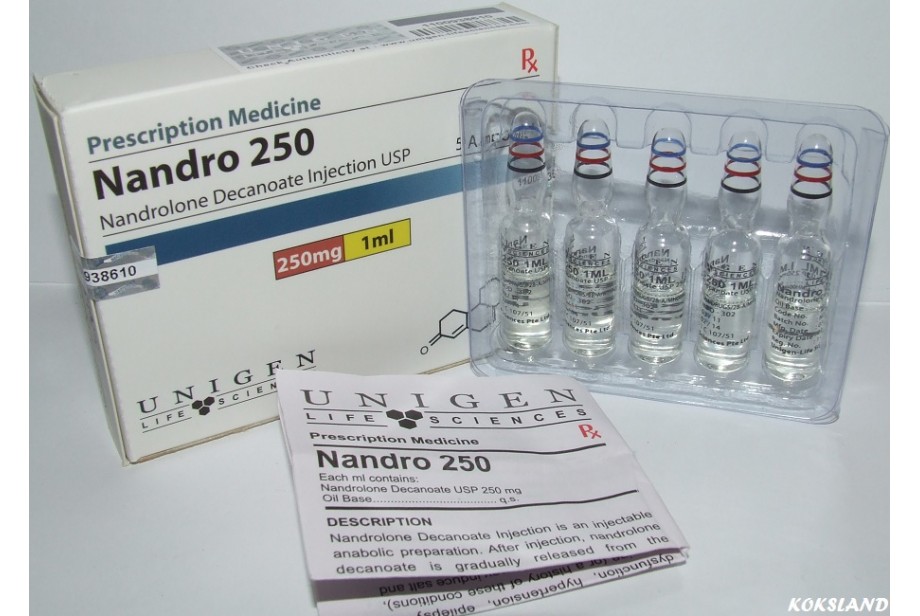 Nandro 250 (Unigen) Нандролон - 5ампули