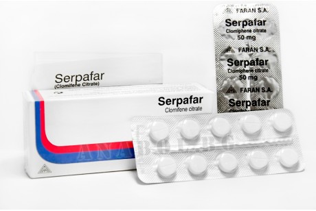 Serpafar (Angelini) Кломифен Цитрат 20 таблетки по 50мг